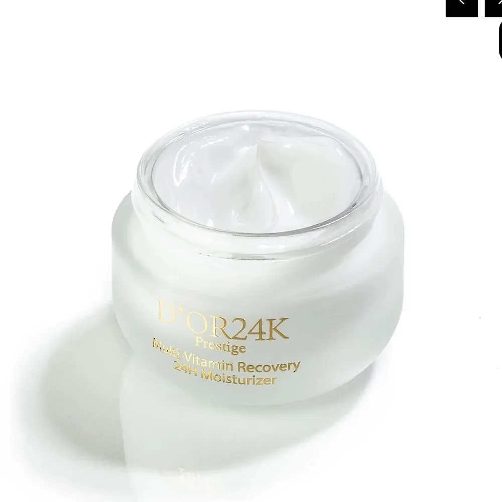 $195 Multi-Vitamin Recovery 24H Night & Day Moisturizer D’OR24K NEW